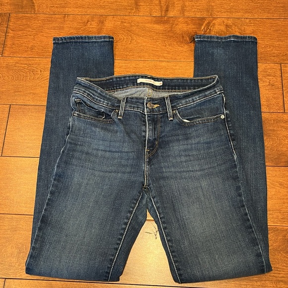Levi’s 712 Slim Size 28 Blue Jeans Levi - Picture 3 of 12